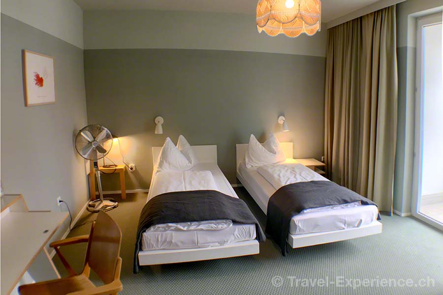 Innenaufnahme, Zimmer im Magdas Hotel