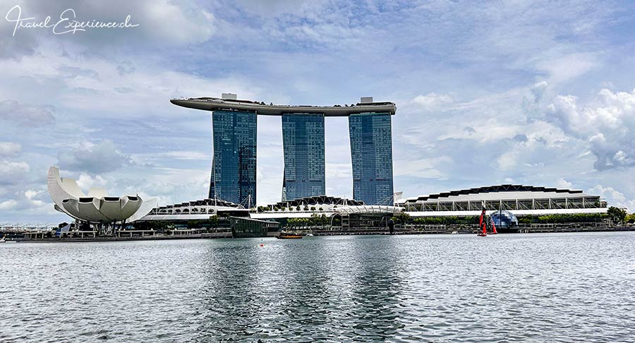 Marina Bay Sands, ArtScience Museum und Hotel in Singapur