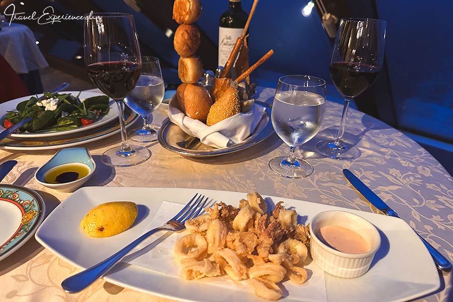 Foodfoto, Seafood fritters im Restaurant Toscana
