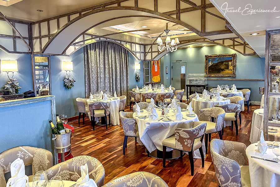 Französisches Flair im Spezialitätenrestaurant Jacques auf der Oceania Riviera