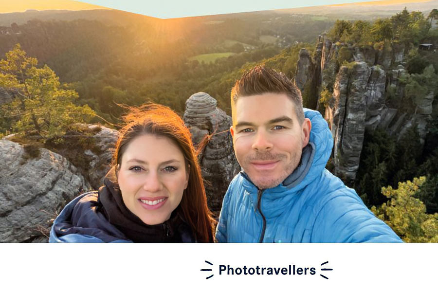 Portraitfoto von Biggi Bauer und Florian Westermann von den PhotoTravellers