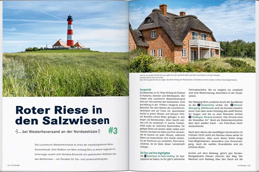 Beispielseiten aus dem Buch FotoEskapaden in Deutschland von Biggi Bauer und Florian Westermann
