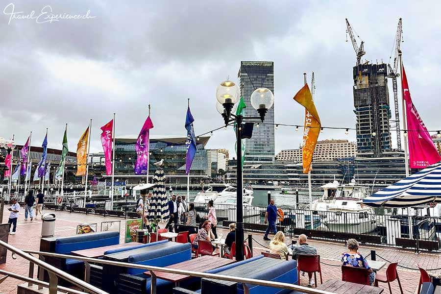 Promenade am Darling Harbour in Sydney