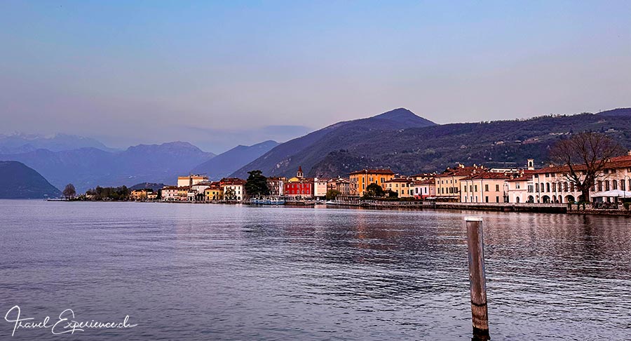 Landschaft, Abendlicht, Lago d'Iseo, Iseo
