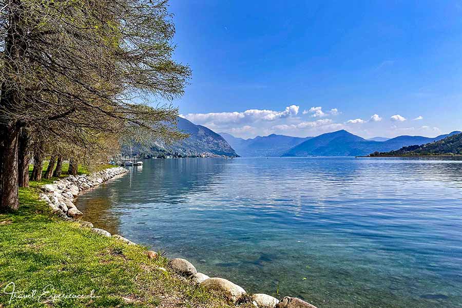 Lago d'Iseo bei Sarnico am Lago d'Iseo