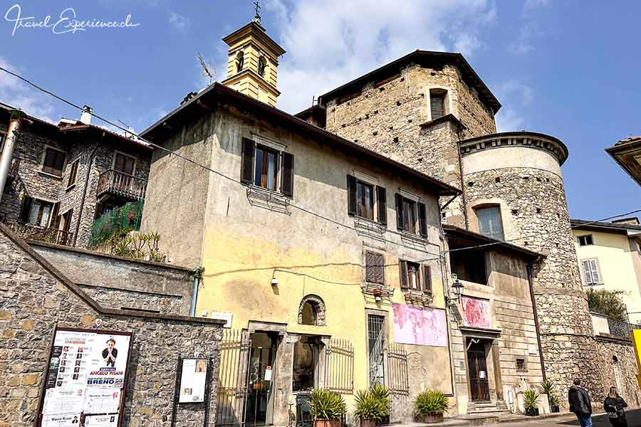 Mittelalterlicher Dorfkern von Lovere am Lago d'Iseo